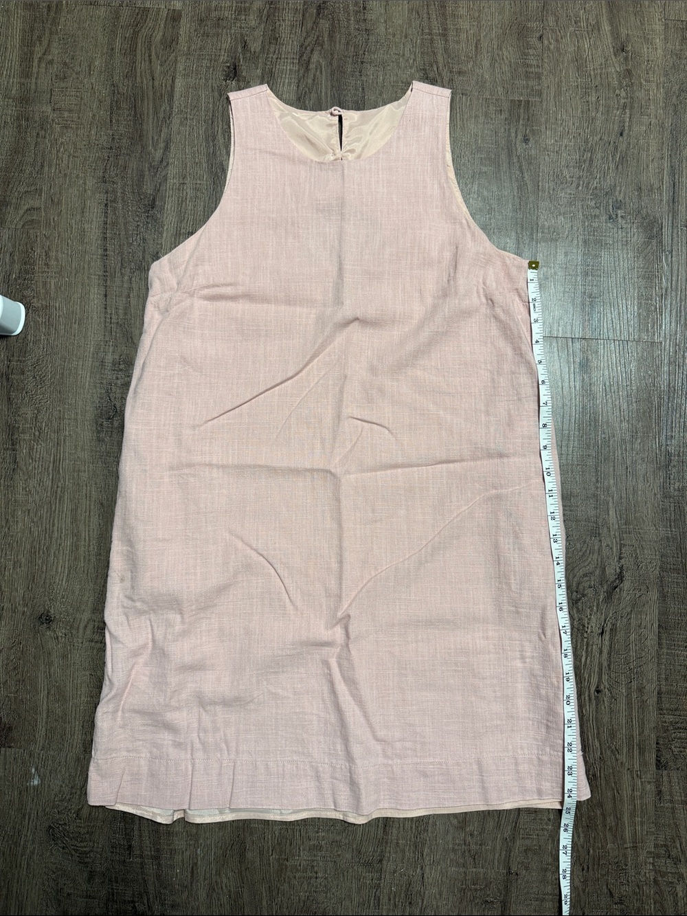 RW&CO. Sleeveless Light Pink Midi Shift Dress